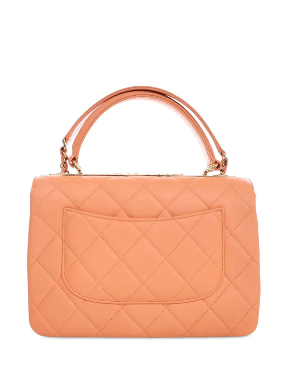 Pre-OwnedCHANEL Pre-Owned2021-2025 Small Lambskin Trendy CC Top Handle Bag satchel