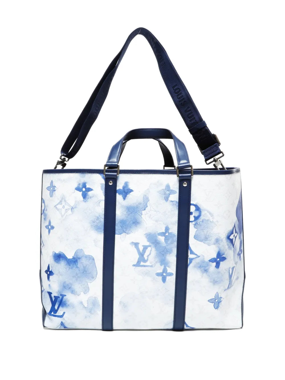 Pre-OwnedLouis Vuitton Pre-Owned2021 monogram watercolor weekend GM Tote Bag