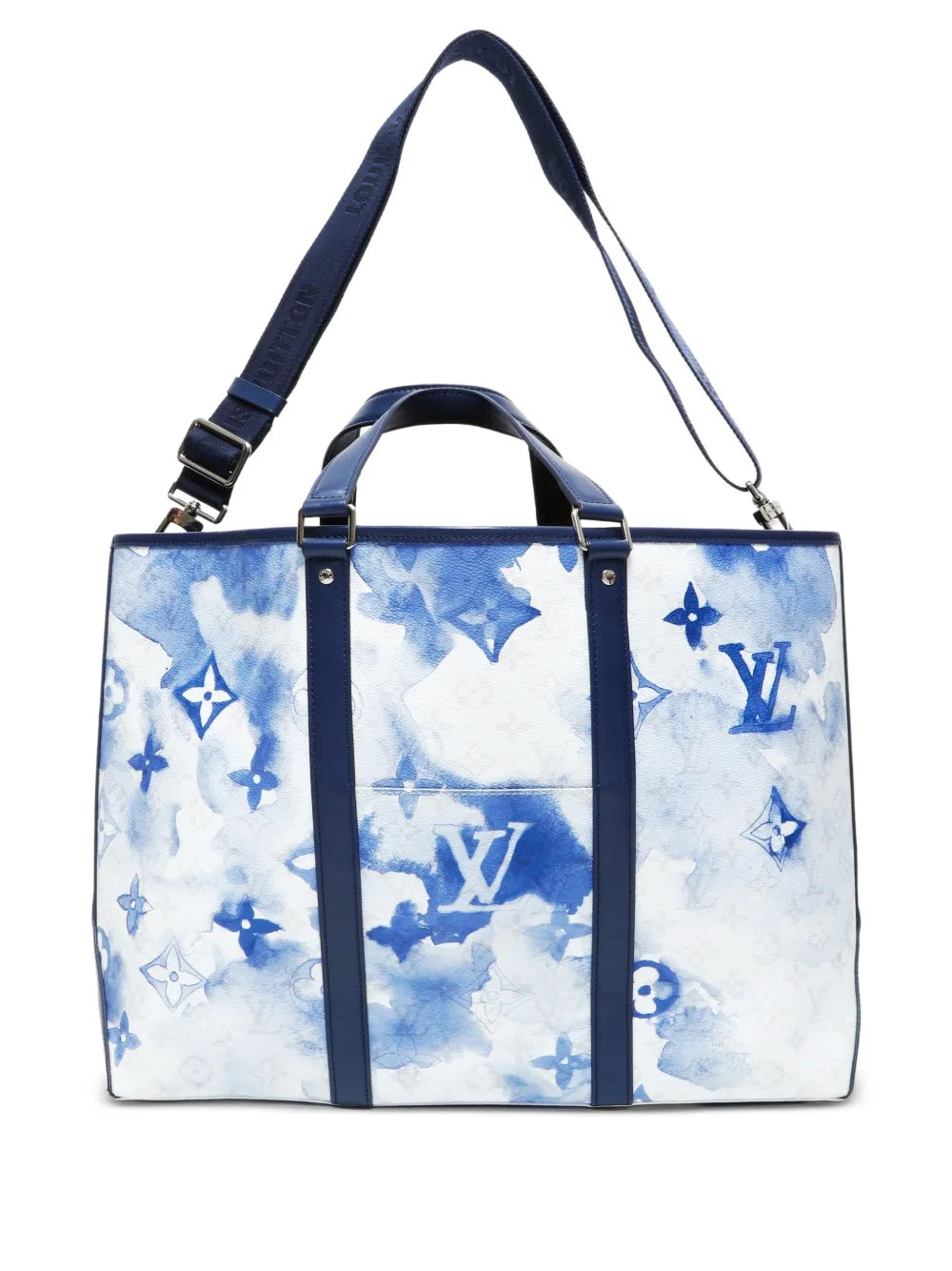 Pre-OwnedLouis Vuitton Pre-Owned2021 monogram watercolor weekend GM Tote Bag