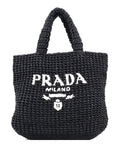 Pre-OwnedPrada Pre-OwnedLogo Raffia Small tote bag