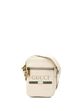 Pre-OwnedGucci Pre-Owned2000-2015 Mini Grained Calfskin Logo crossbody bag