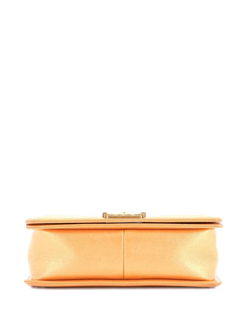 Pre-OwnedCHANEL Pre-OwnedBoy Flap Bag Quilted Metallic Calfskin Old Medium shoulder bag