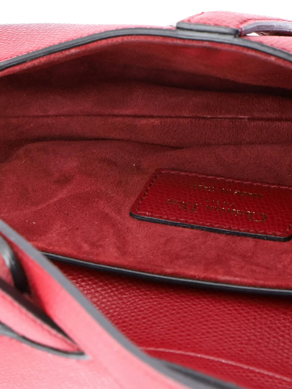 Pre-OwnedChristian Dior Pre-OwnedSaddle Handbag Leather Mini shoulder bag