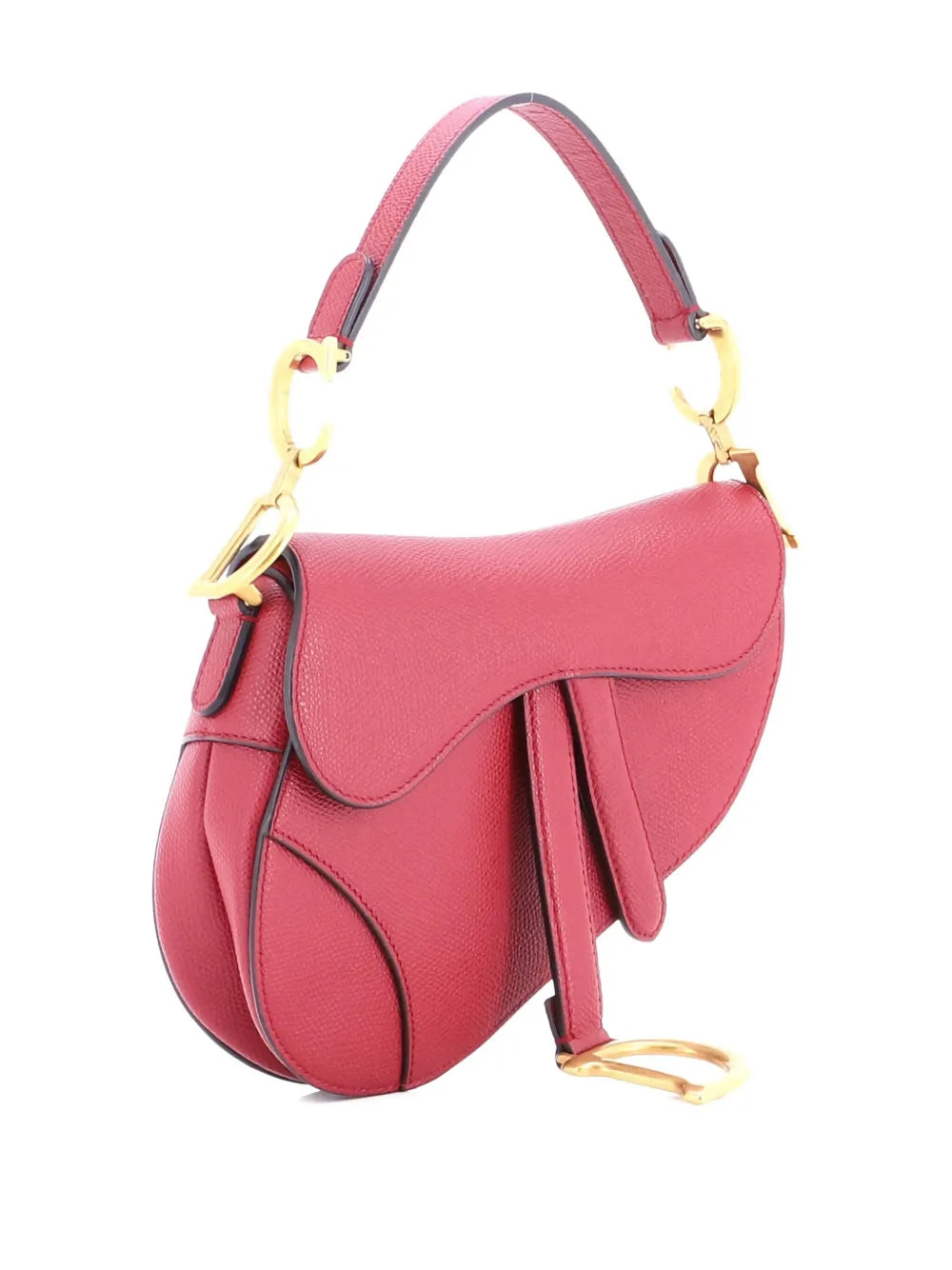 Pre-OwnedChristian Dior Pre-OwnedSaddle Handbag Leather Mini shoulder bag