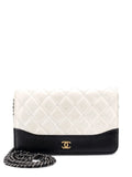 Pre-OwnedCHANEL Pre-OwnedGabrielle Wallet on Chain Quilted Aged Calfskin crossbody bag