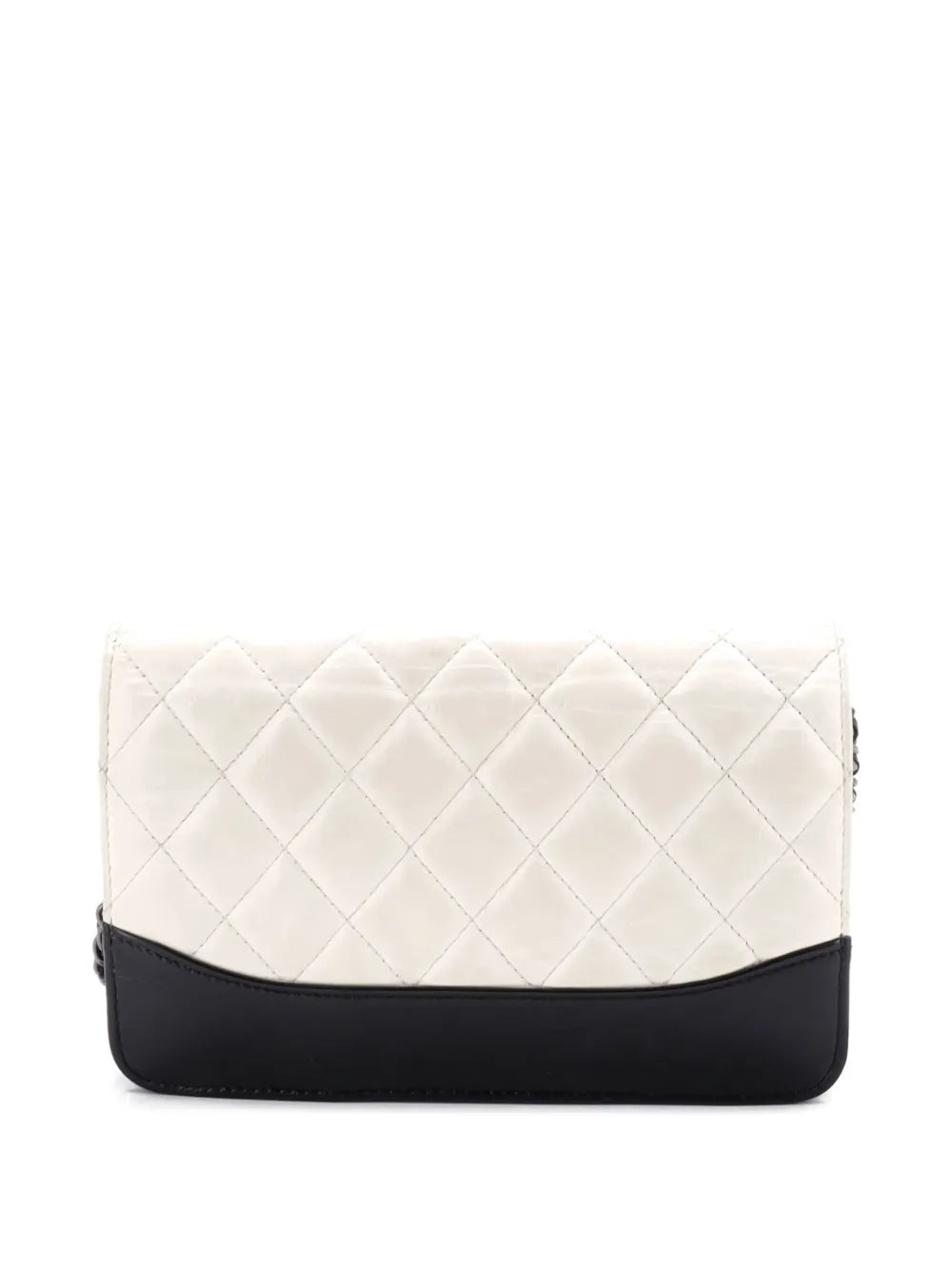 Pre-OwnedCHANEL Pre-OwnedGabrielle Wallet on Chain Quilted Aged Calfskin crossbody bag