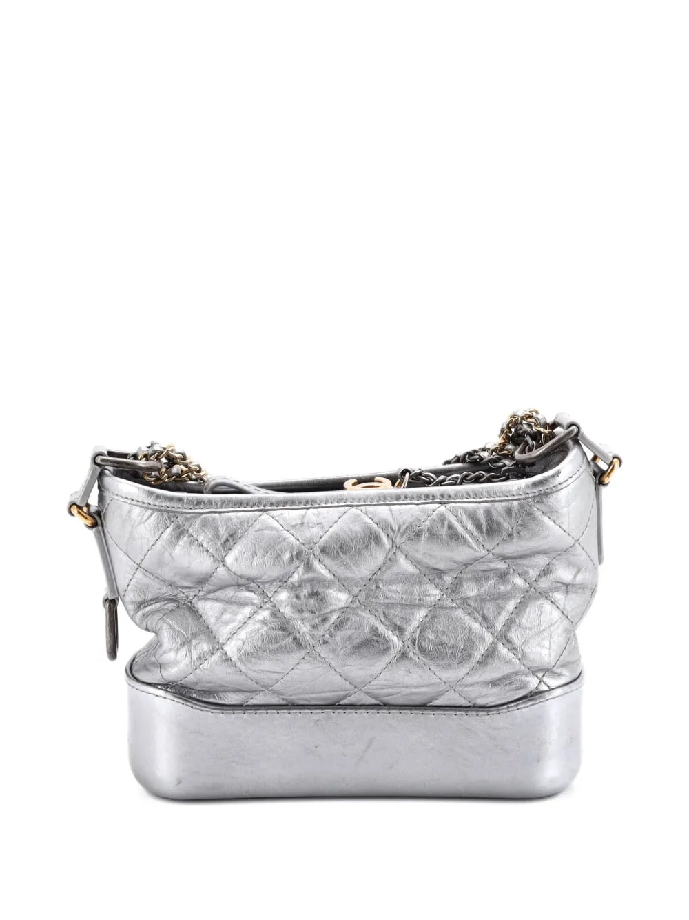 Pre-OwnedCHANEL Pre-OwnedGabrielle Quilted Aged Calfskin Small hobo bag