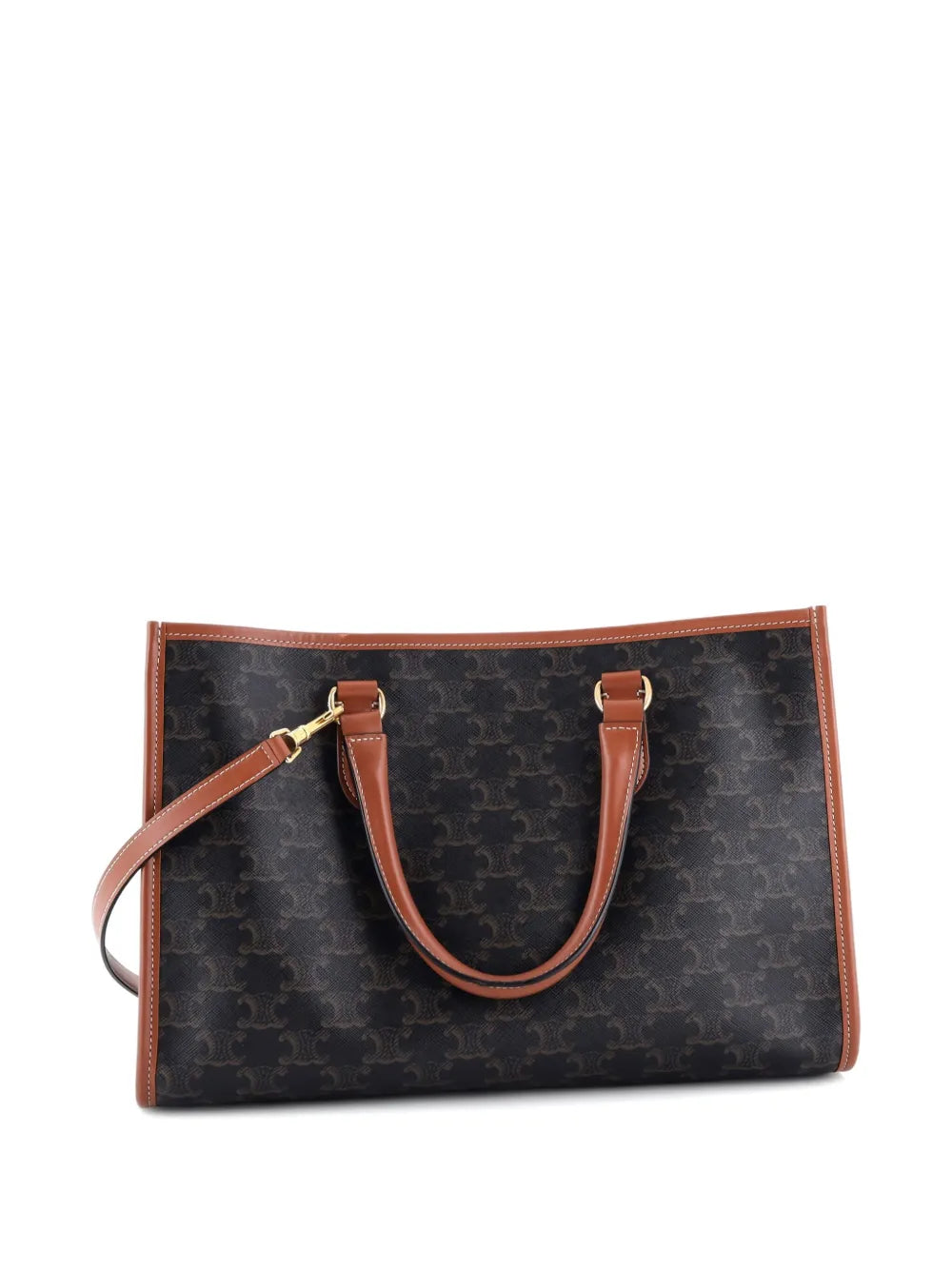 Pre-OwnedCeline Pre-OwnedHorizontal Cabas Triomphe Coated Canvas Mini tote bag