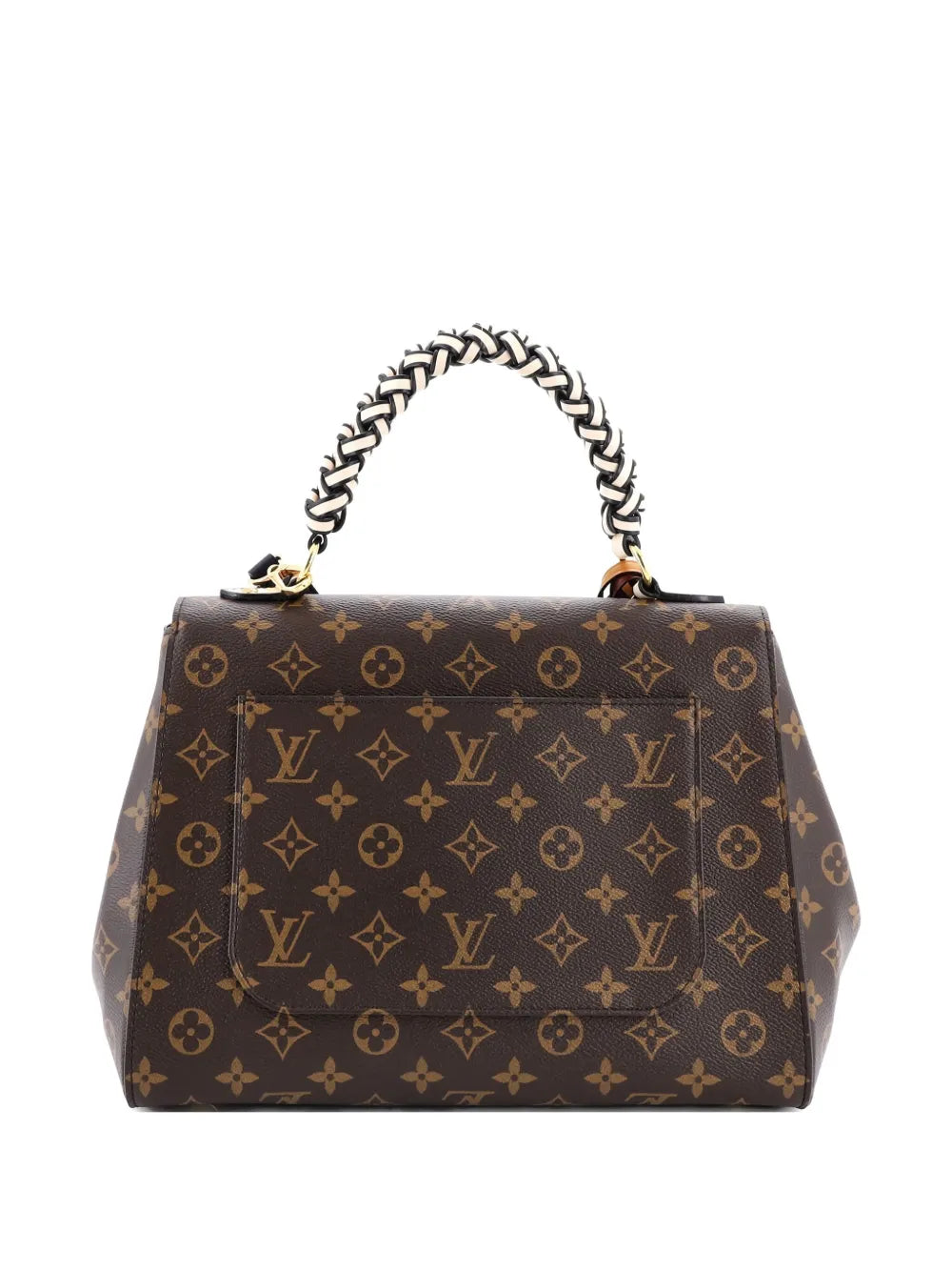 Pre-OwnedLouis Vuitton Pre-OwnedBraided Handle Cluny Bag Monogram Canvas MM satchel