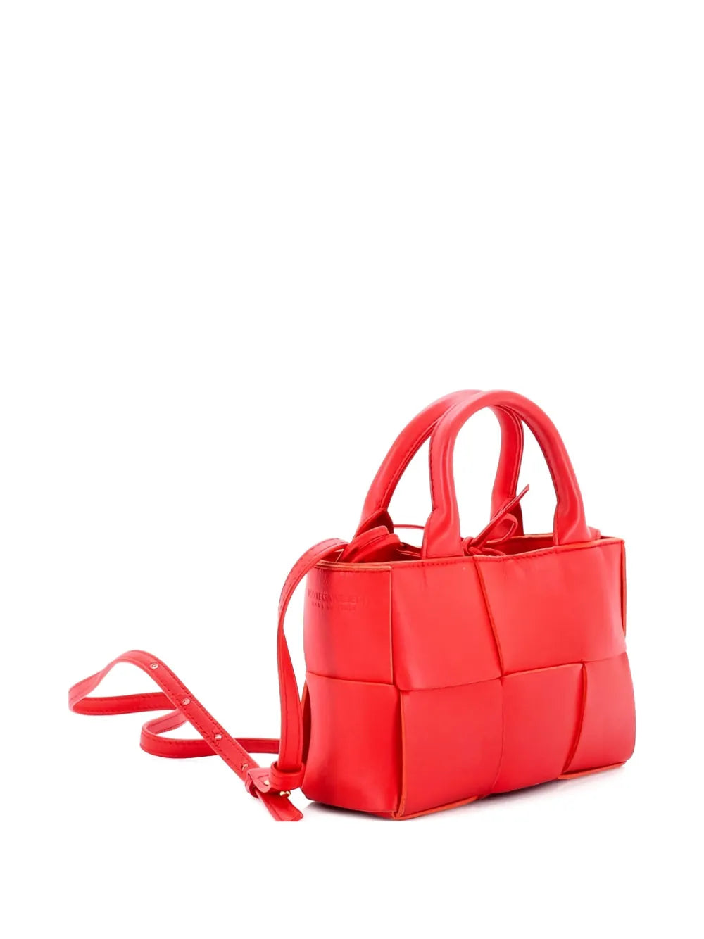 Pre-OwnedBottega Veneta Pre-OwnedArco Maxi Intrecciato Leather Candy tote bag