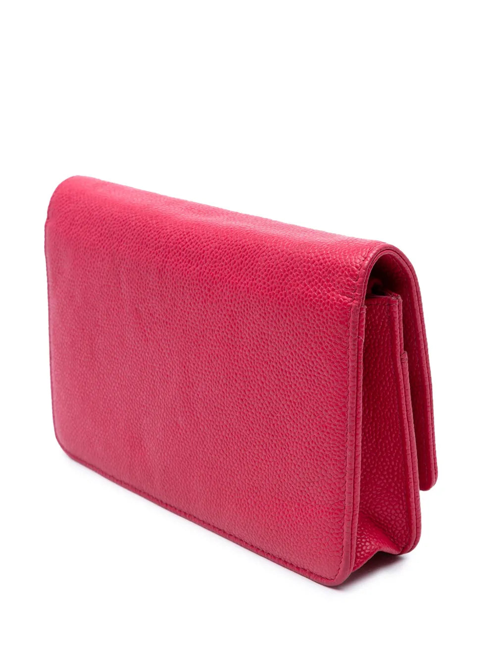 Pre-OwnedCHANEL Pre-Owned2012-2013 Caviar Bicolor CC Wallet On Chain crossbody bag