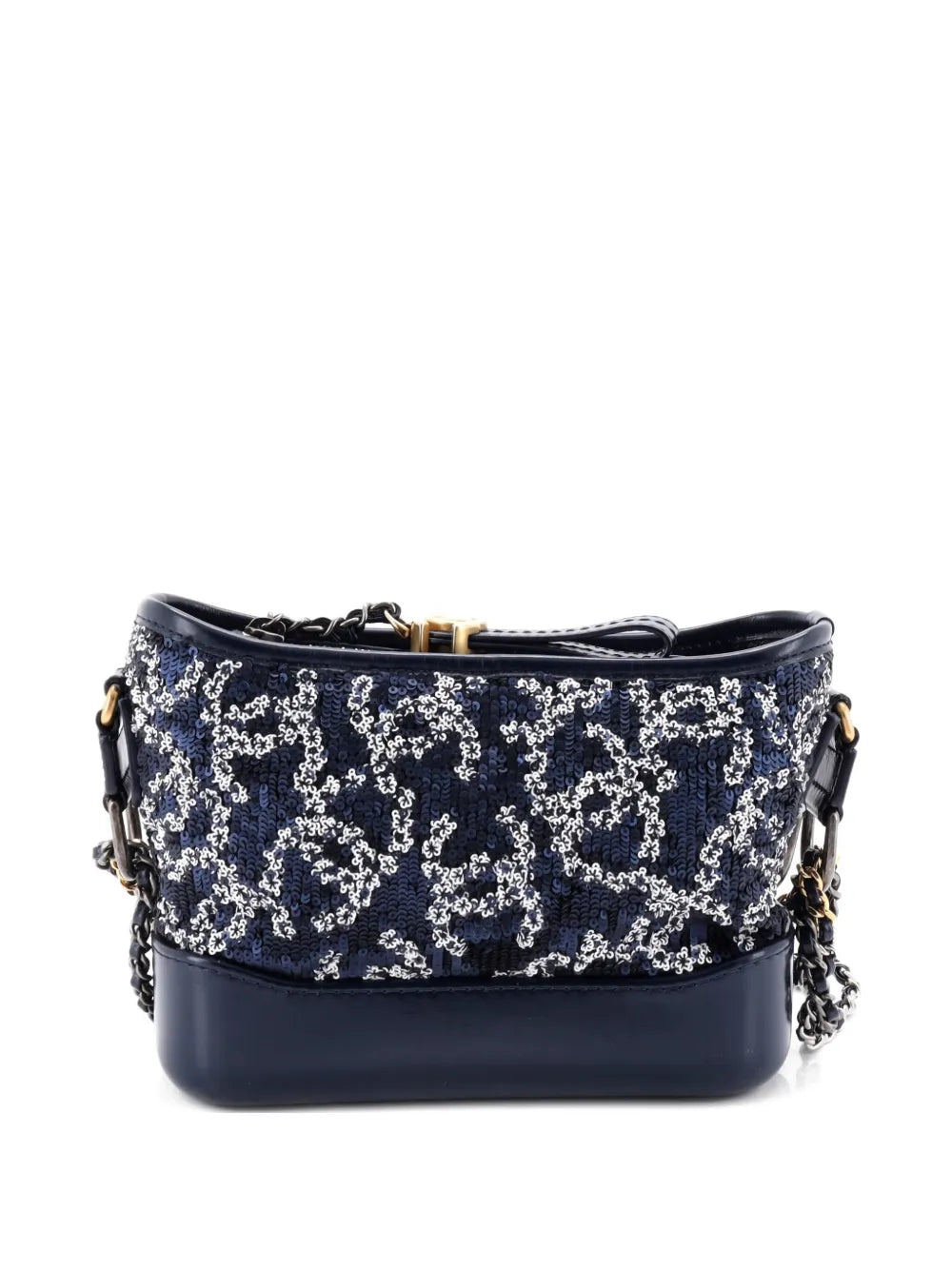 Pre-OwnedCHANEL Pre-OwnedGabrielle Logo Motif Sequins Small hobo bag