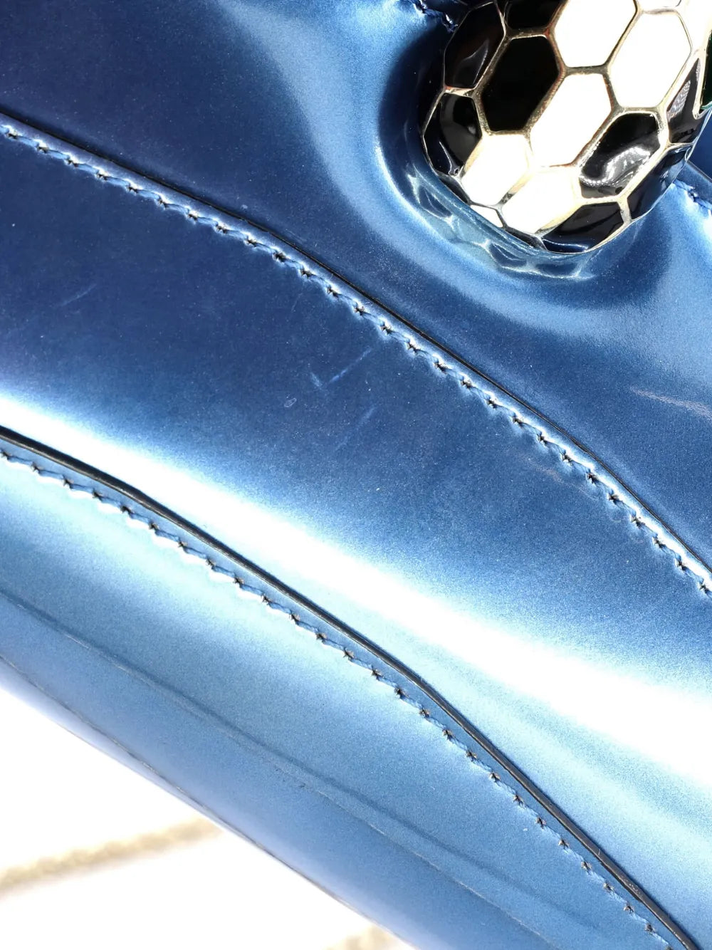 Pre-OwnedBvlgari Pre-OwnedSerpenti Forever Patent Medium shoulder bag
