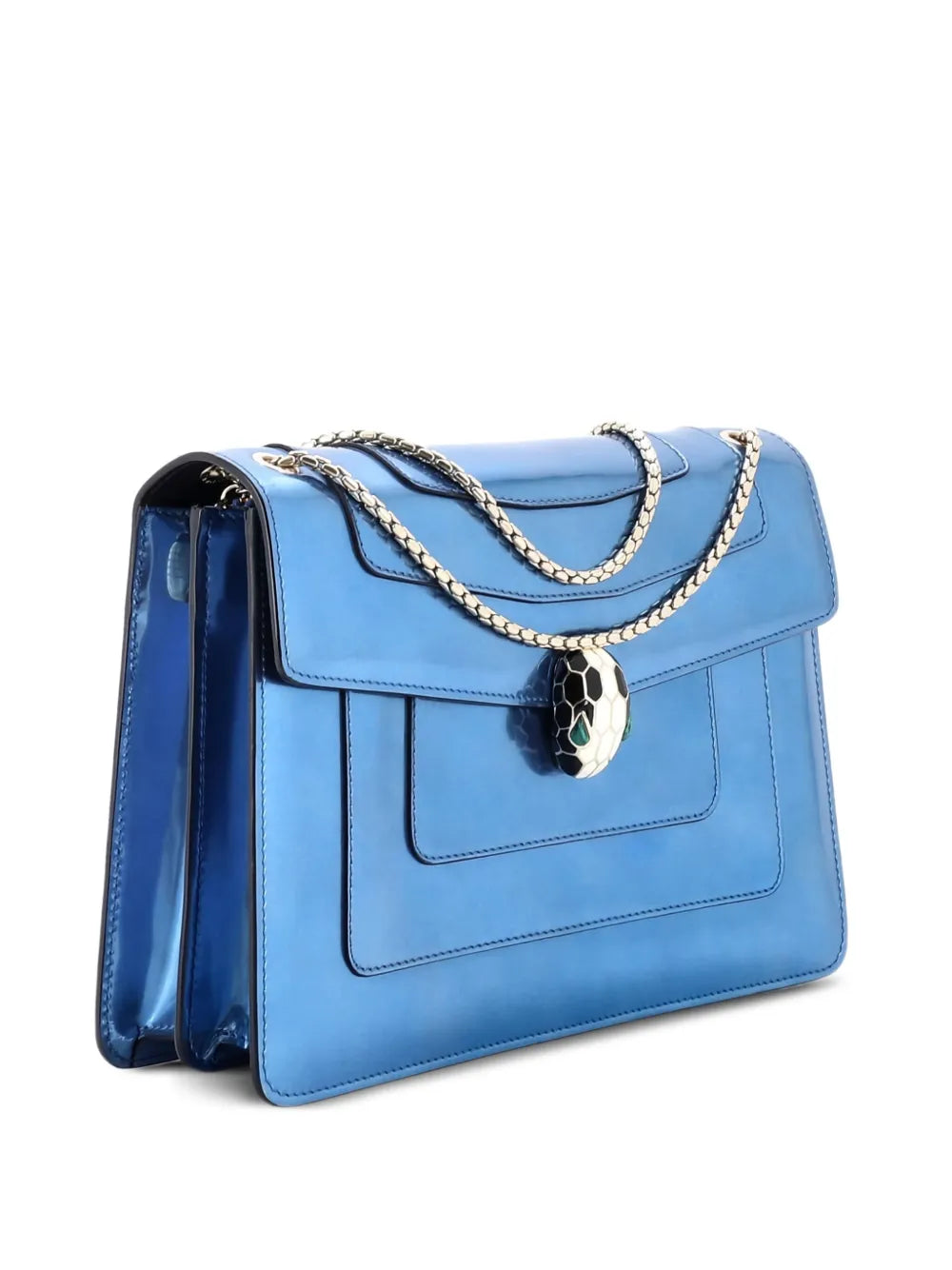 Pre-OwnedBvlgari Pre-OwnedSerpenti Forever Patent Medium shoulder bag