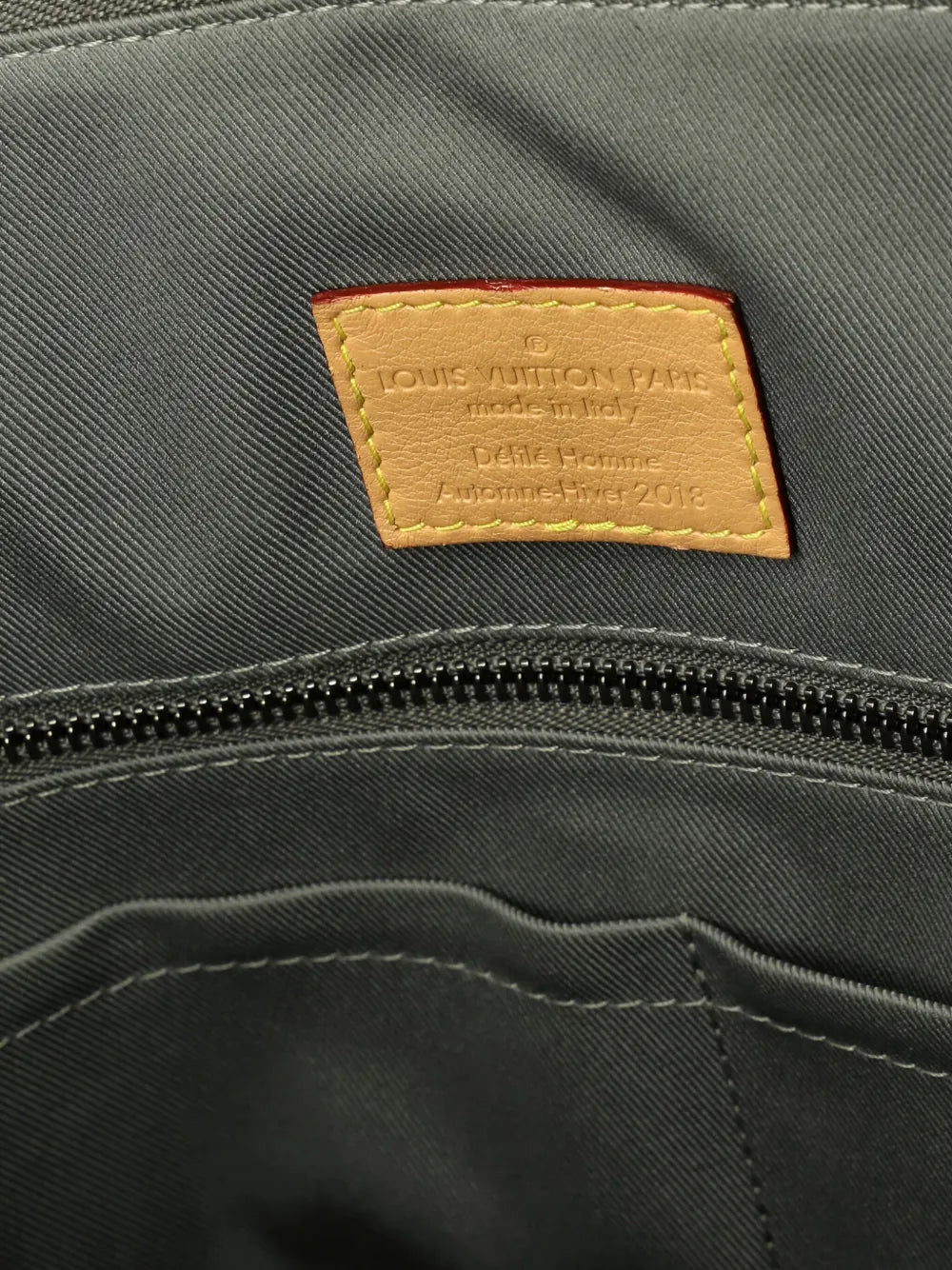 Pre-OwnedLouis Vuitton Pre-OwnedZipped Tote Limited Edition Titanium Monogram Canvas backpack