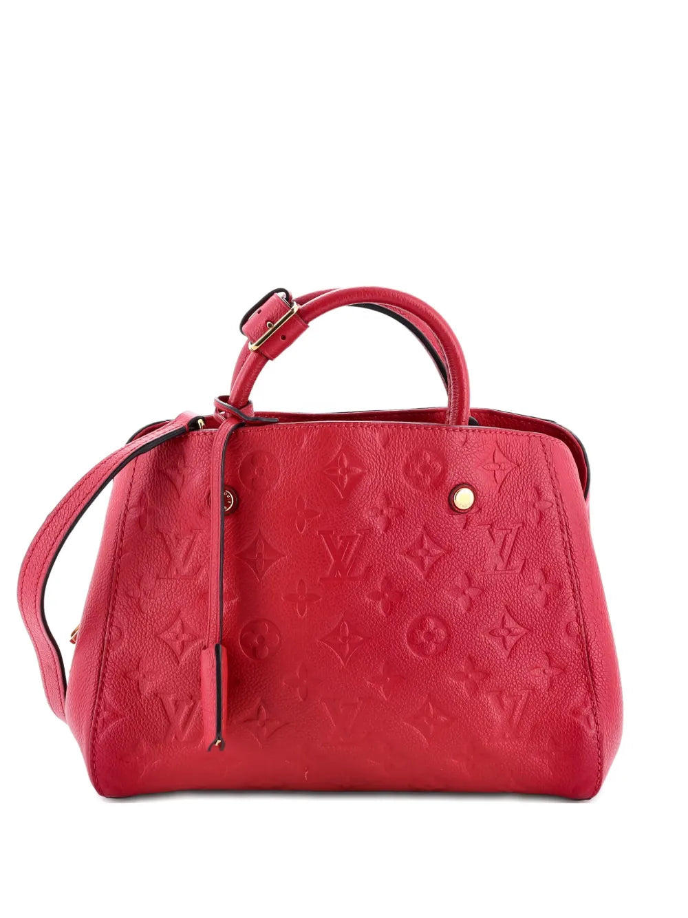 Pre-OwnedLouis Vuitton Pre-OwnedMontaigne Handbag Monogram Empreinte Leather BB satchel