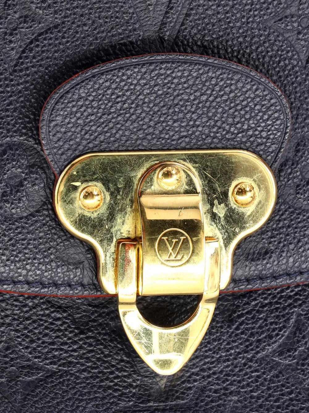 Pre-OwnedLouis Vuitton Pre-OwnedGeorges Handbag Monogram Empreinte Leather MM satchel