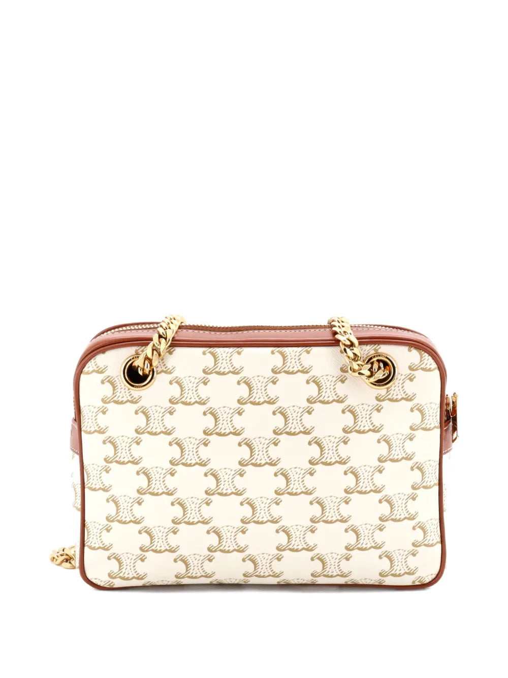 Pre-OwnedCeline Pre-OwnedPatapans Bag Triomphe Coated Canvas Small shoulder bag