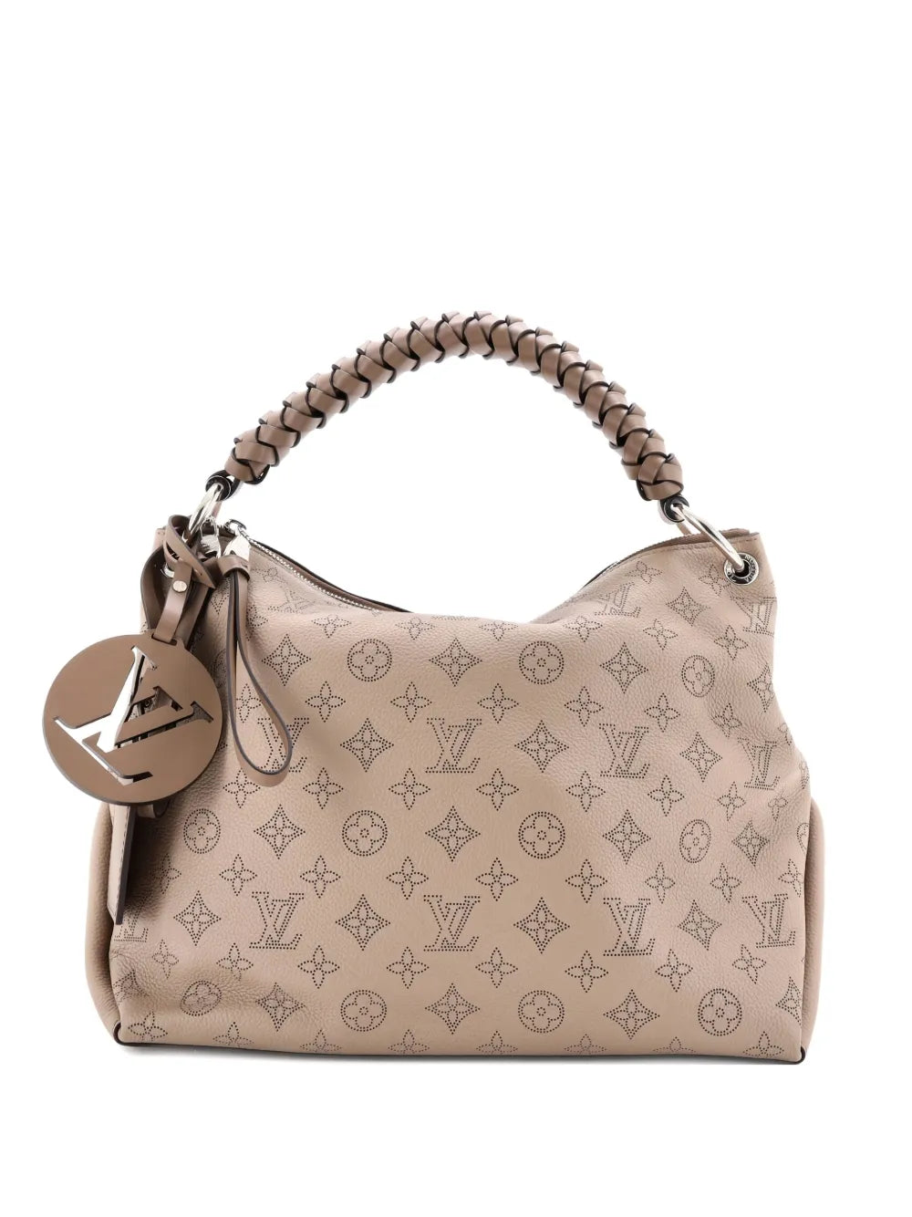 Pre-OwnedLouis Vuitton Pre-OwnedBraided Handle Beaubourg Mahina Leather MM hobo bag