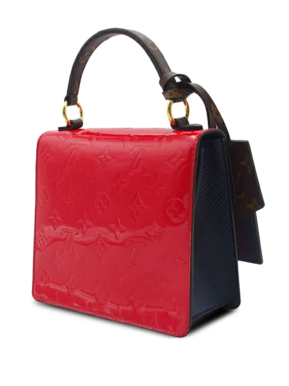 Pre-OwnedLouis Vuitton Pre-Owned2020 Monogram Vernis Spring Street satchel