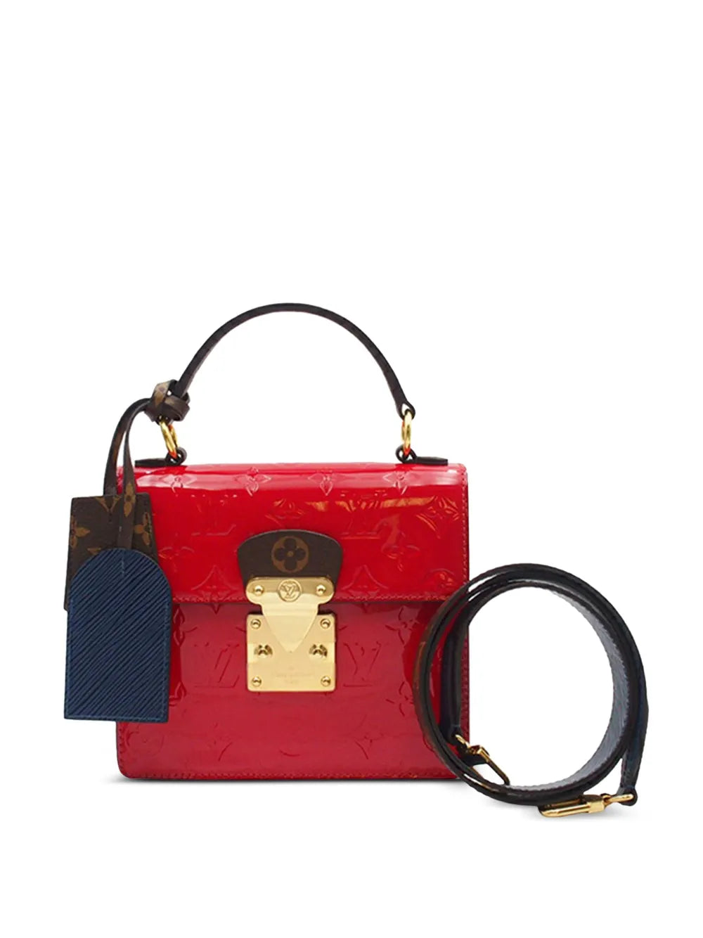 Pre-OwnedLouis Vuitton Pre-Owned2020 Monogram Vernis Spring Street satchel