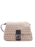 Pre-OwnedFendi Pre-OwnedMama Forever Bag Zucchino Canvas shoulder bag