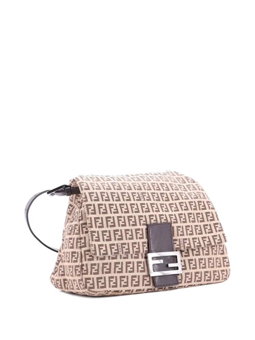 Pre-OwnedFendi Pre-OwnedMama Forever Bag Zucchino Canvas shoulder bag
