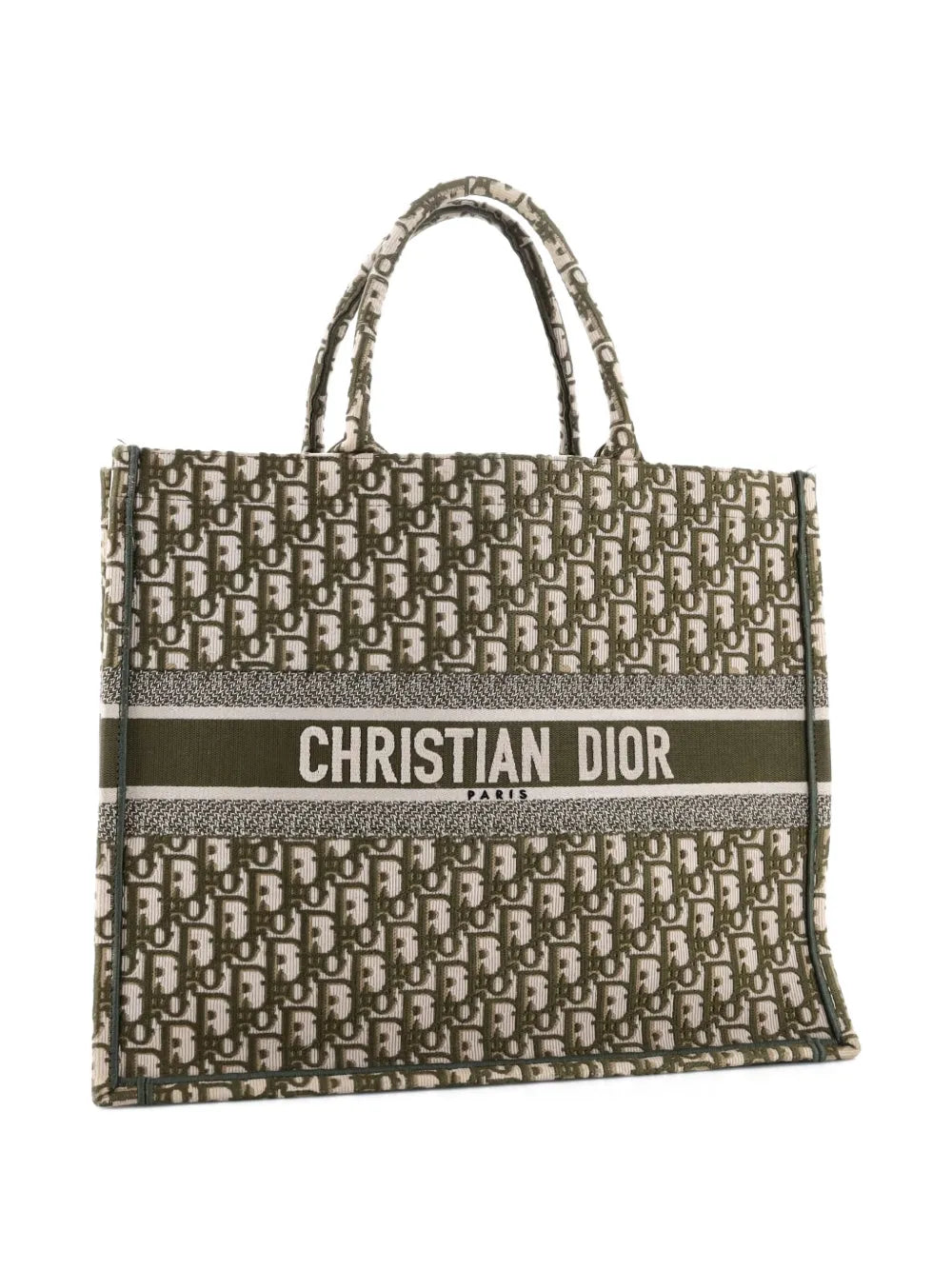 Pre-OwnedChristian Dior Pre-OwnedBook Oblique Canvas Large tote bag