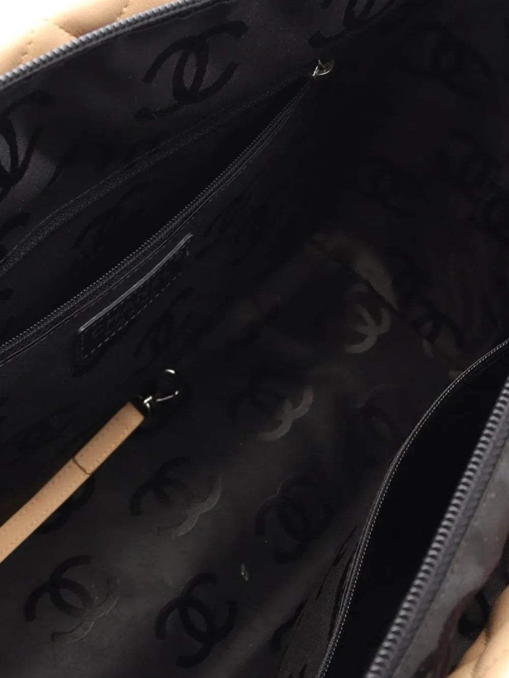 Pre-OwnedCHANEL Pre-Owned2004-2005 Large Cambon Ligne tote bag