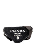 Pre-OwnedPrada Pre-Owned2013-2025 Spugna Terry Cloth Triangle Logo crossbody bag