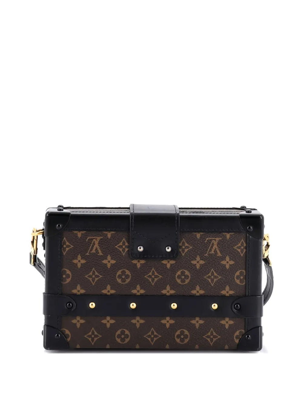 Pre-OwnedLouis Vuitton Pre-OwnedPetite Malle Handbag Monogram Canvas clutch bag
