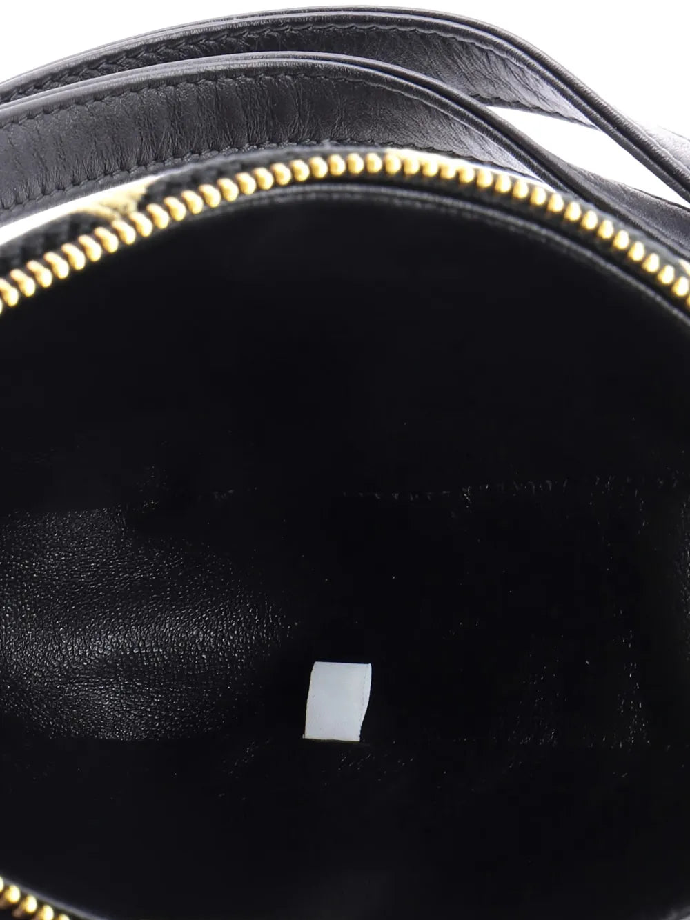 Pre-OwnedPrada Pre-OwnedDouble Symbole Triangle Bag Leather and Jacquard Mini shoulder bag
