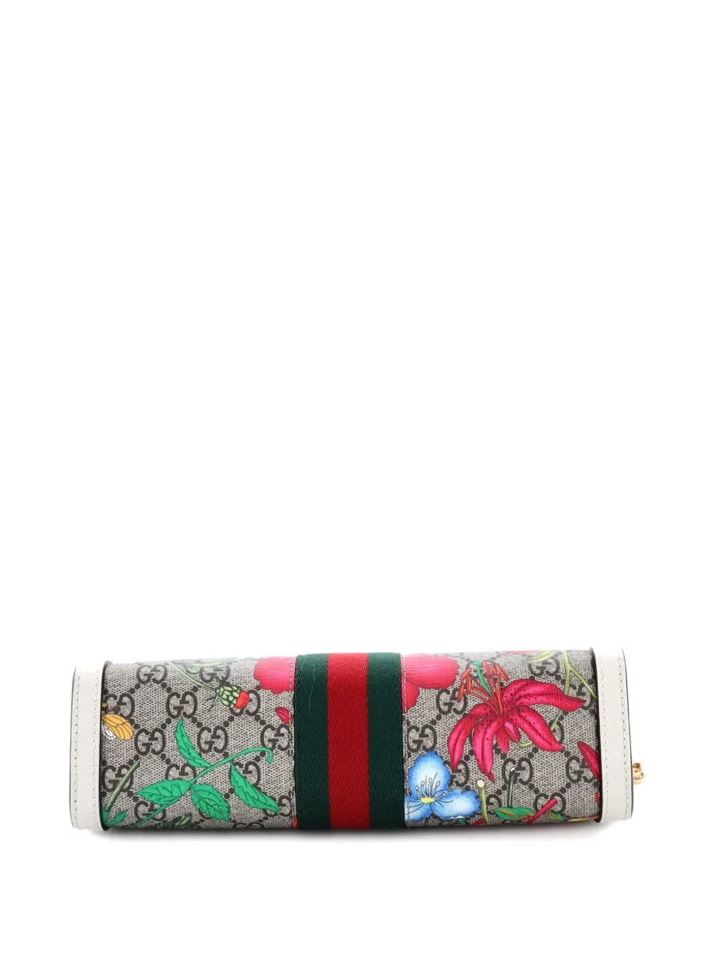 Pre-OwnedGucci Pre-OwnedOphidia Chain Shoulder Bag Flora GG Coated Canvas Small crossbody bag