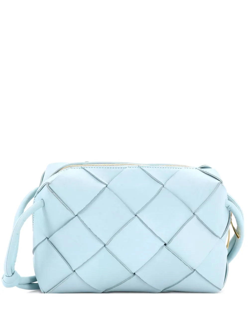 Pre-OwnedBottega Veneta Pre-OwnedCassette Camera Crossbody Bag Maxi Intrecciato Leather Small shoulder bag