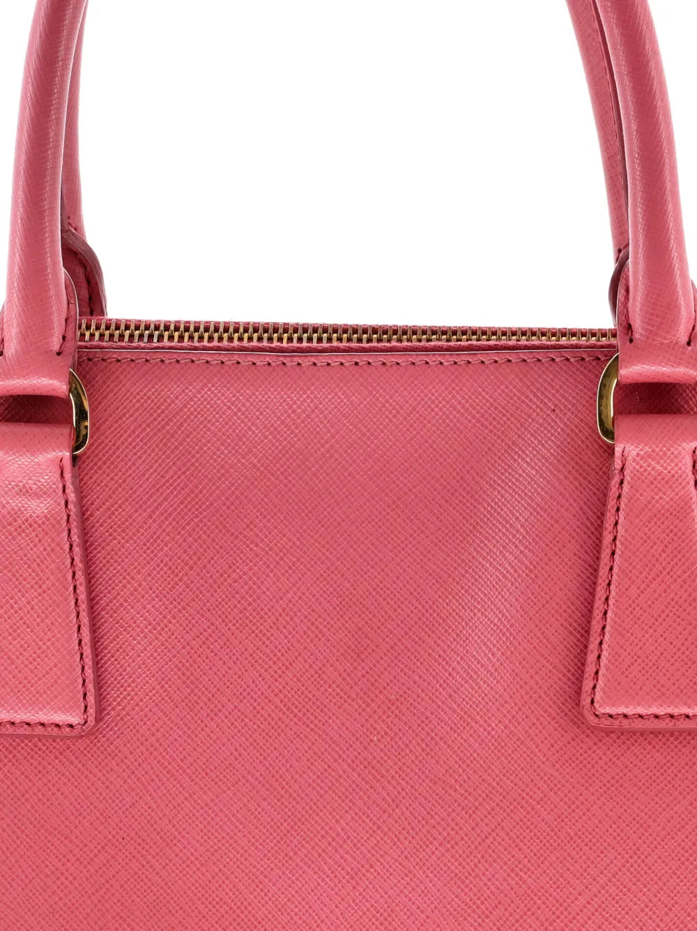 Pre-OwnedPrada Pre-OwnedDouble Zip Lux Saffiano Leather Large tote bag