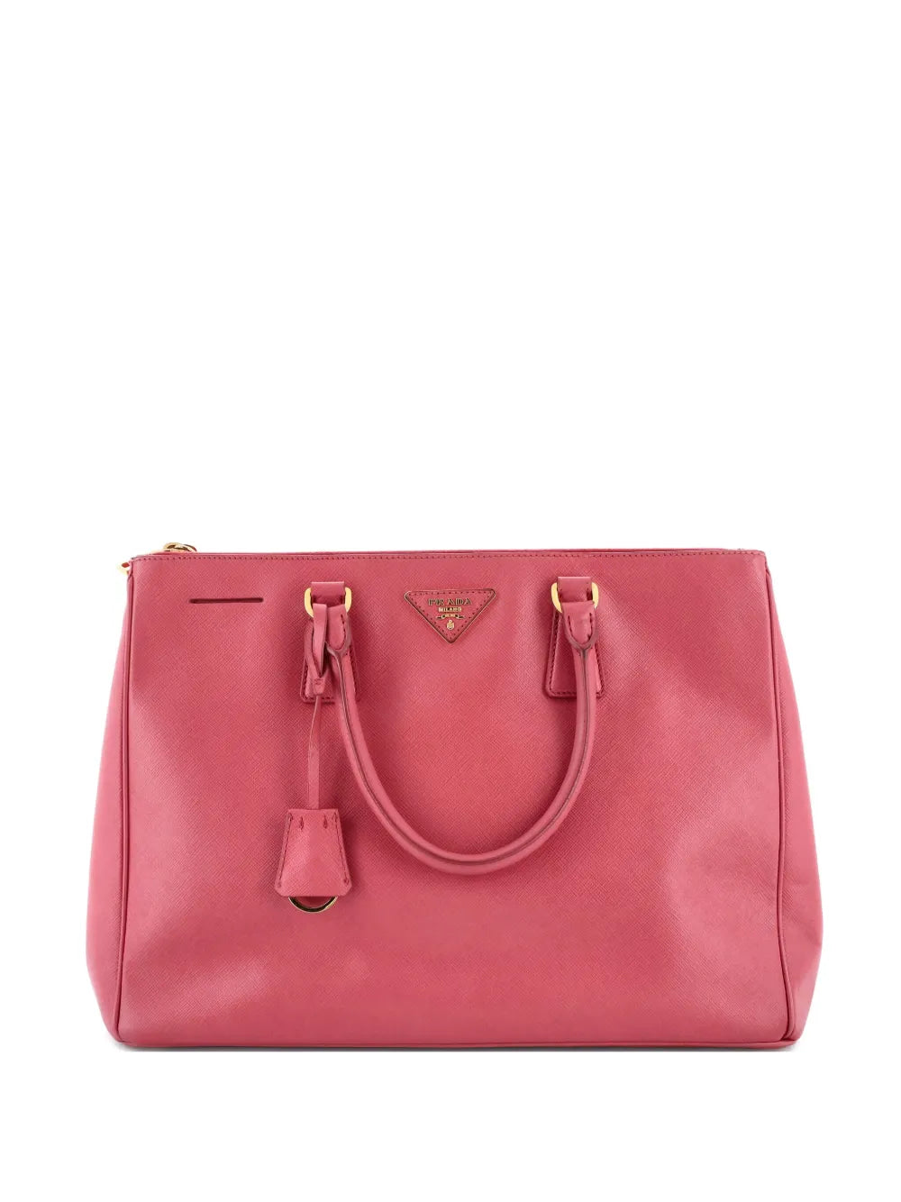 Pre-OwnedPrada Pre-OwnedDouble Zip Lux Saffiano Leather Large tote bag