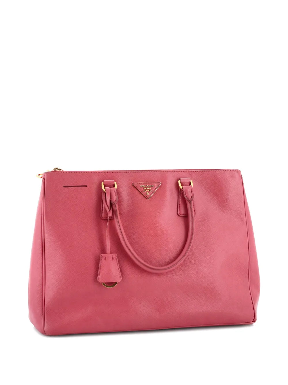 Pre-OwnedPrada Pre-OwnedDouble Zip Lux Saffiano Leather Large tote bag