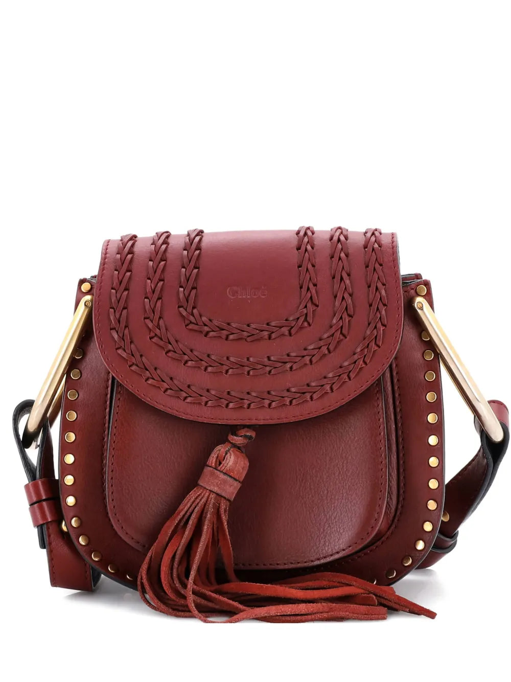 Pre-OwnedChloé Pre-OwnedHudson Handbag Whipstitch Leather Mini crossbody bag