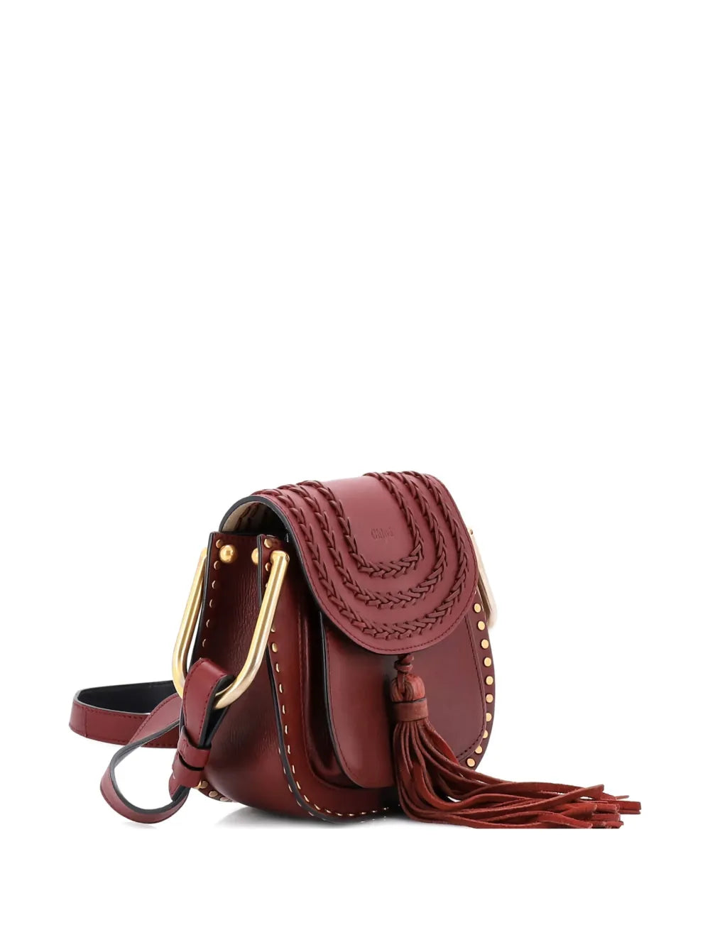 Pre-OwnedChloé Pre-OwnedHudson Handbag Whipstitch Leather Mini crossbody bag