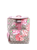 Pre-OwnedGucci Pre-OwnedBuckle Blooms Print GG Coated Canvas Small backpack