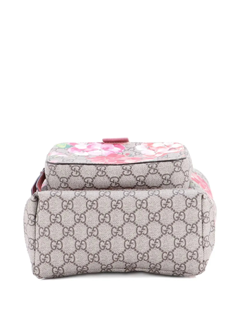 Pre-OwnedGucci Pre-OwnedBuckle Blooms Print GG Coated Canvas Small backpack