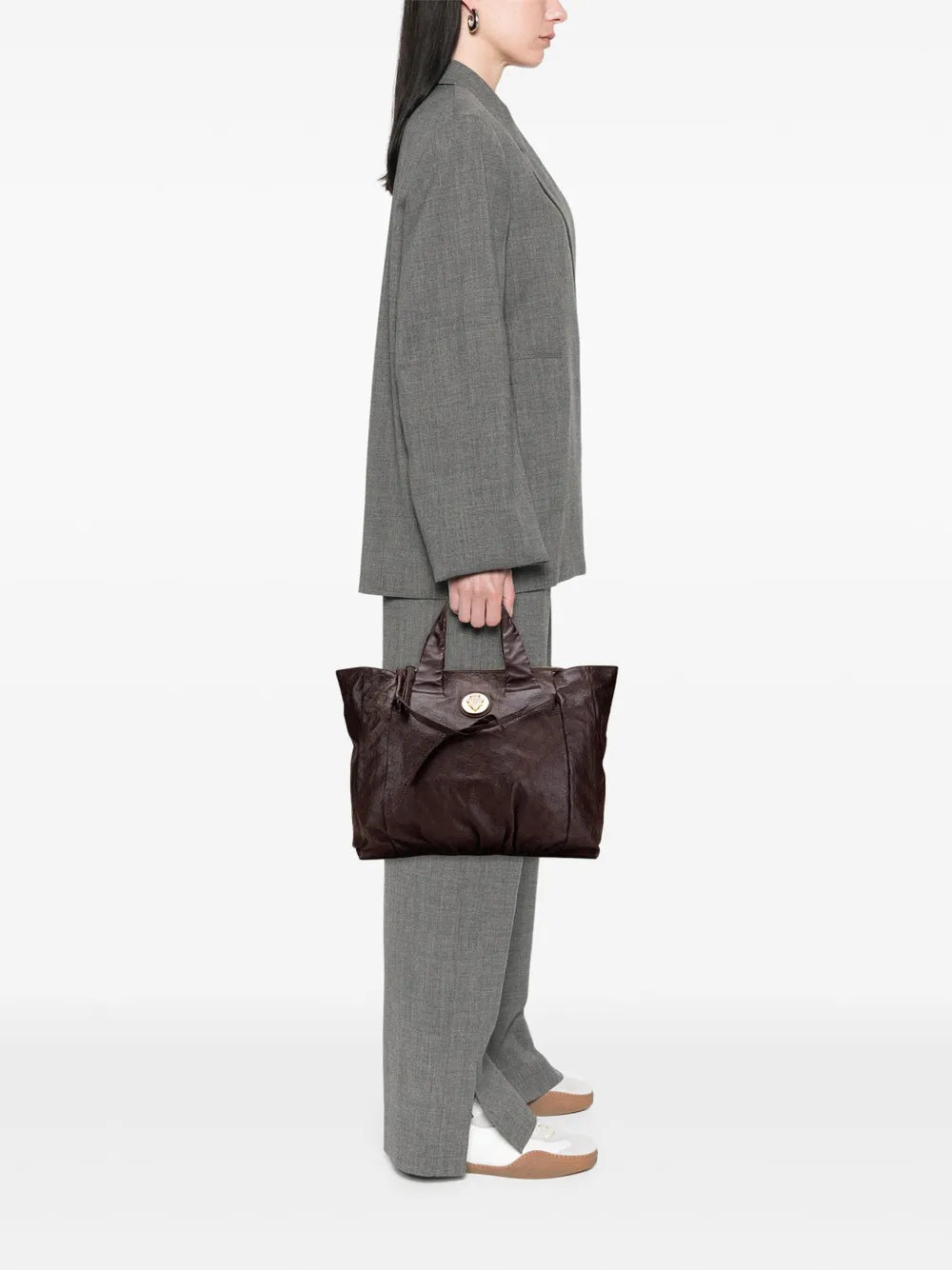 Pre-OwnedGucci Pre-Owned2000-2015 Large Guccissima Hysteria tote bag