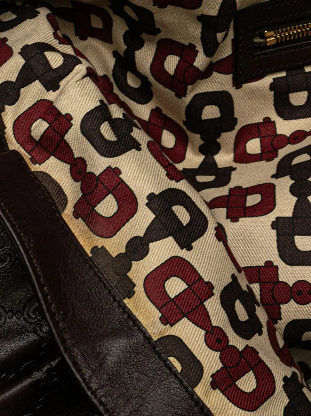 Pre-OwnedGucci Pre-Owned2000-2015 Large Guccissima Hysteria tote bag