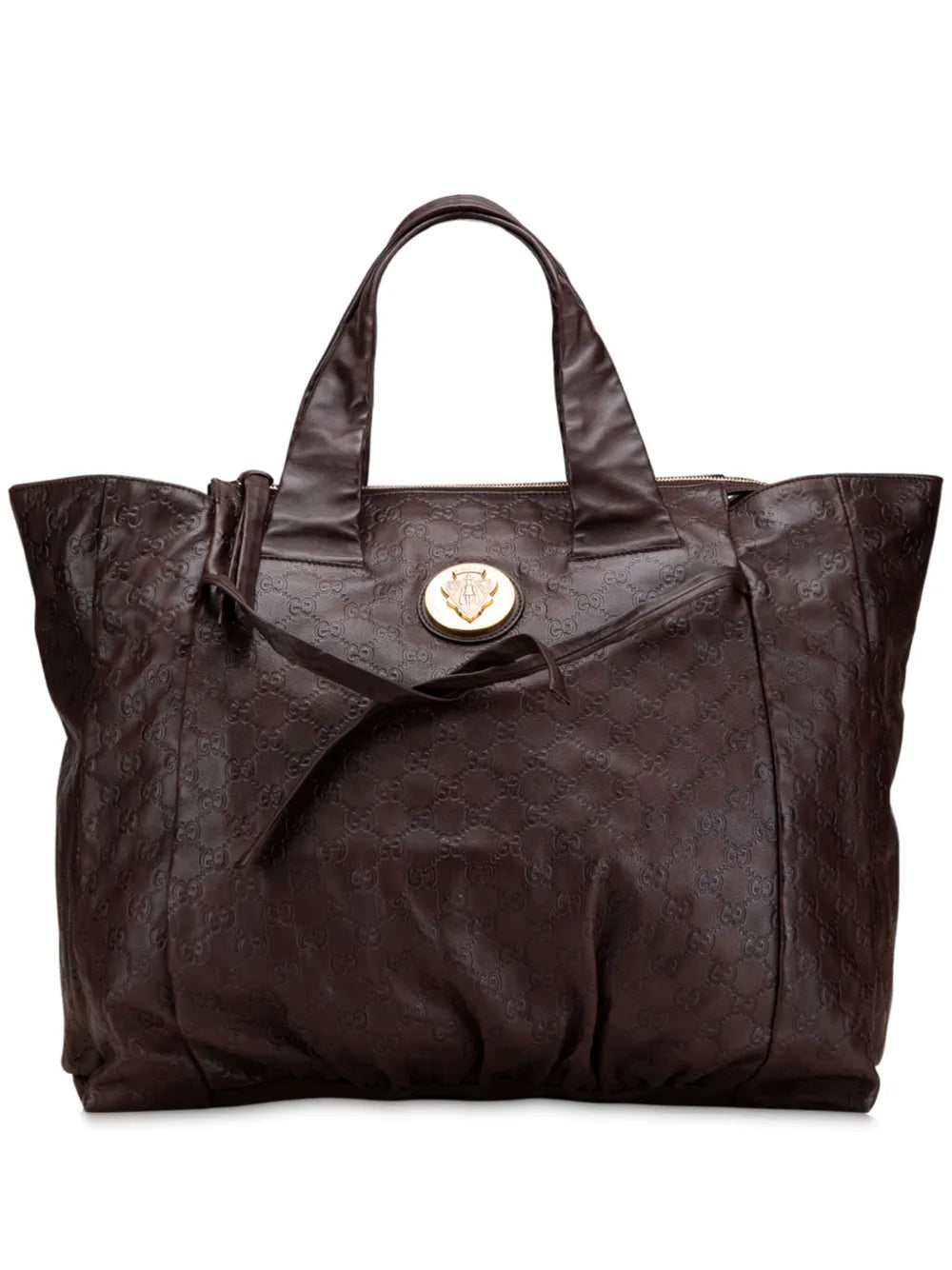 Pre-OwnedGucci Pre-Owned2000-2015 Large Guccissima Hysteria tote bag