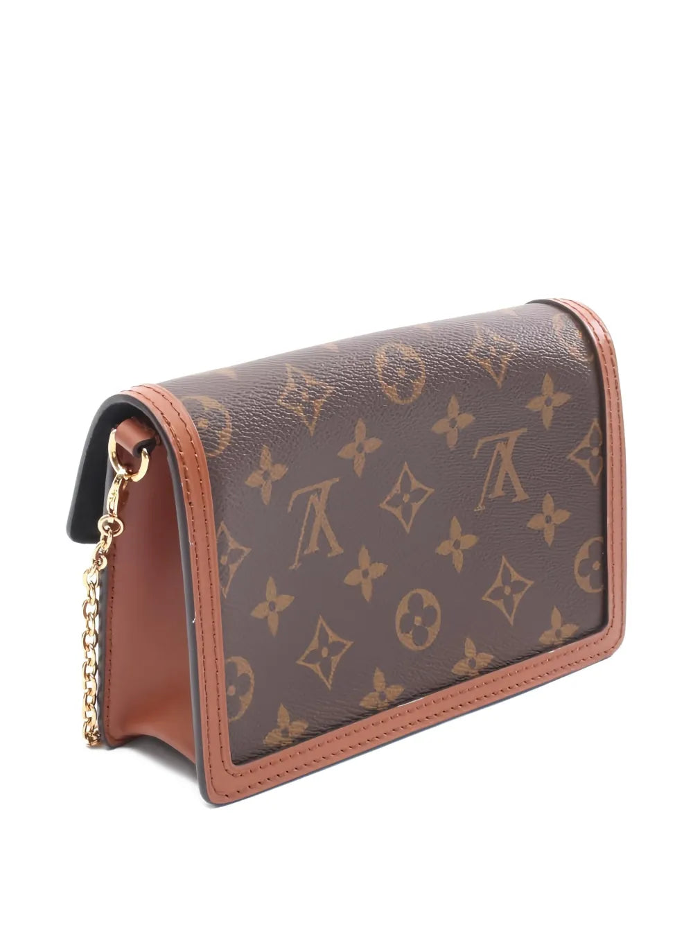Pre-OwnedLouis Vuitton Pre-Owned2021 Dauphine Chain Wallet monogram clutch bag