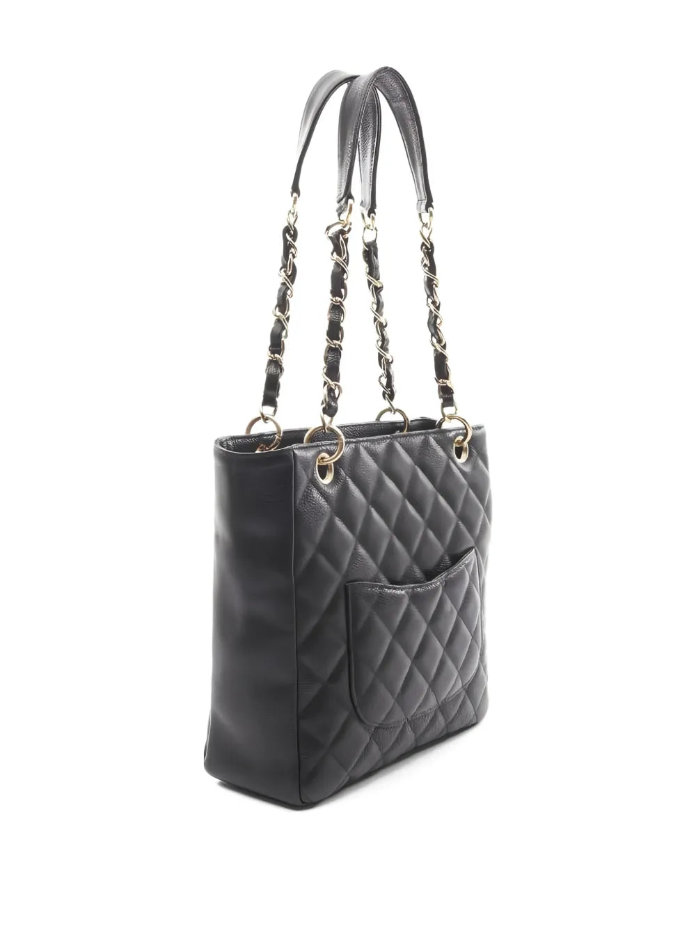 Pre-OwnedCHANEL Pre-Owned2003-2004 Matelassé chain tote bag