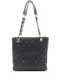 Pre-OwnedCHANEL Pre-Owned2003-2004 Matelassé chain tote bag