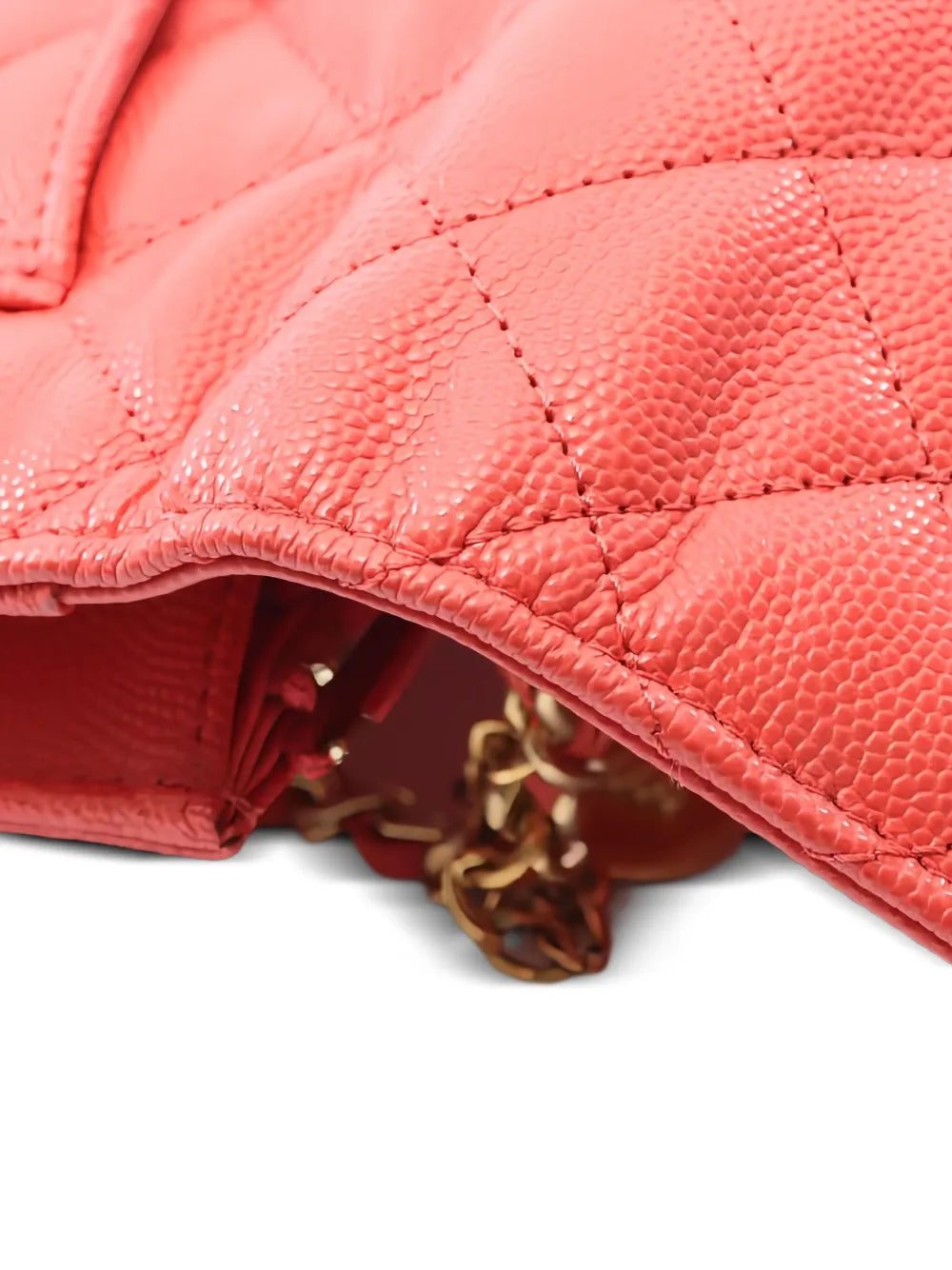Pre-OwnedCHANEL Pre-Owned2021 Matelassé chain wallet diamond quilted clutch bag