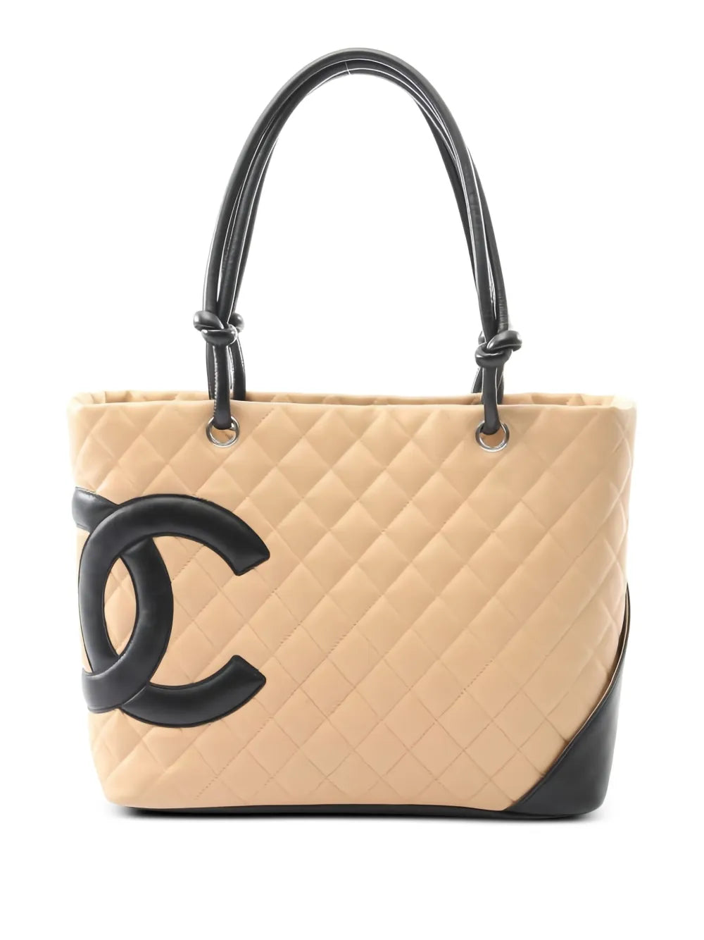 Pre-OwnedCHANEL Pre-Owned2004 Cambon quilted shoulder bag