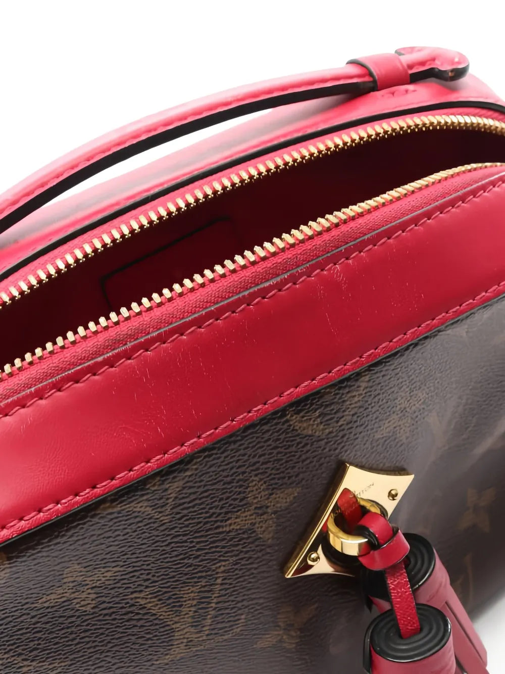 Pre-OwnedLouis Vuitton Pre-Owned2016 Saintonge monogram tassel shoulder bag